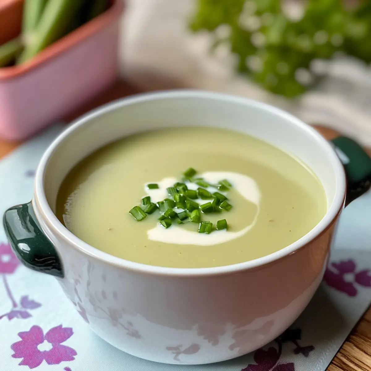 Spargelcremesuppe