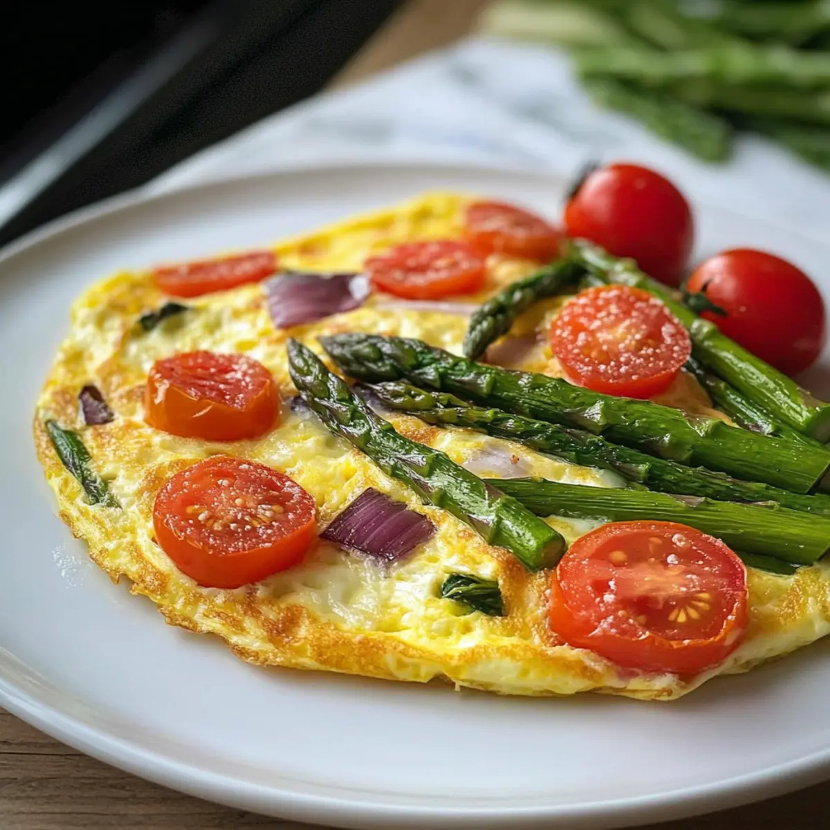 Spargelomelett