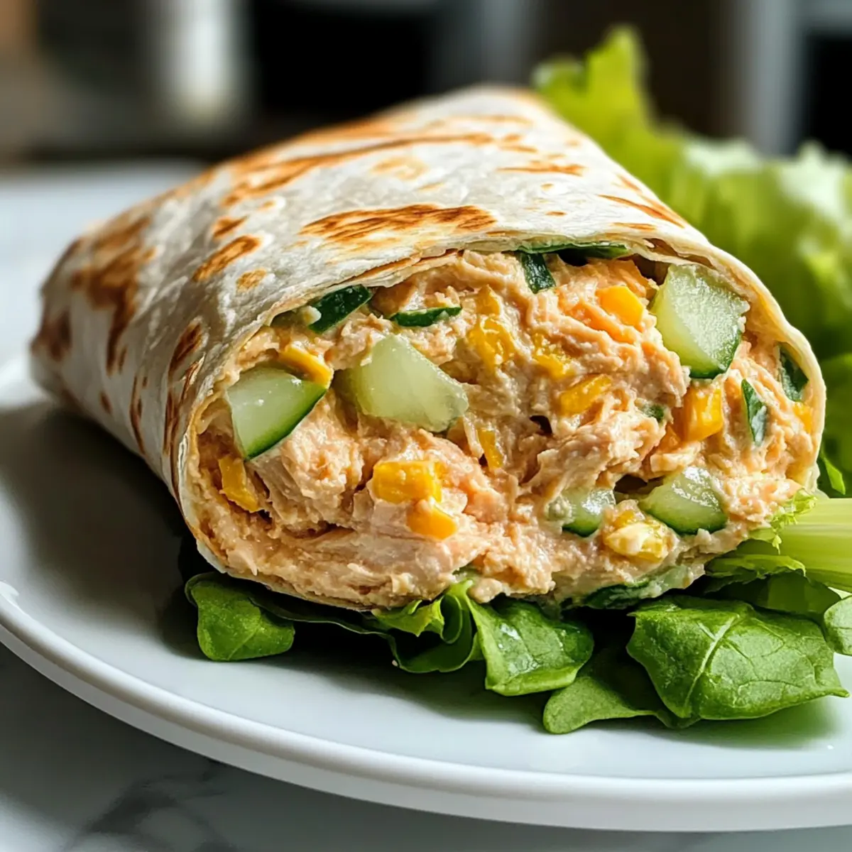 Tuna Melt Wrap duc4tn