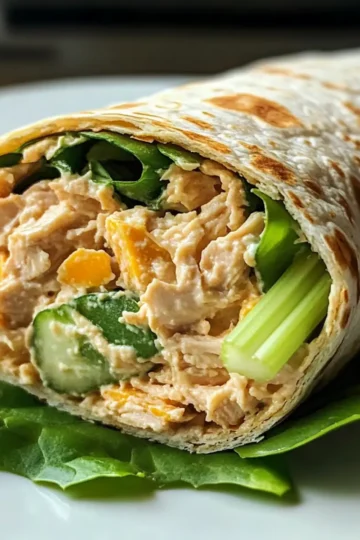 Thunfischschmelz-Wrap