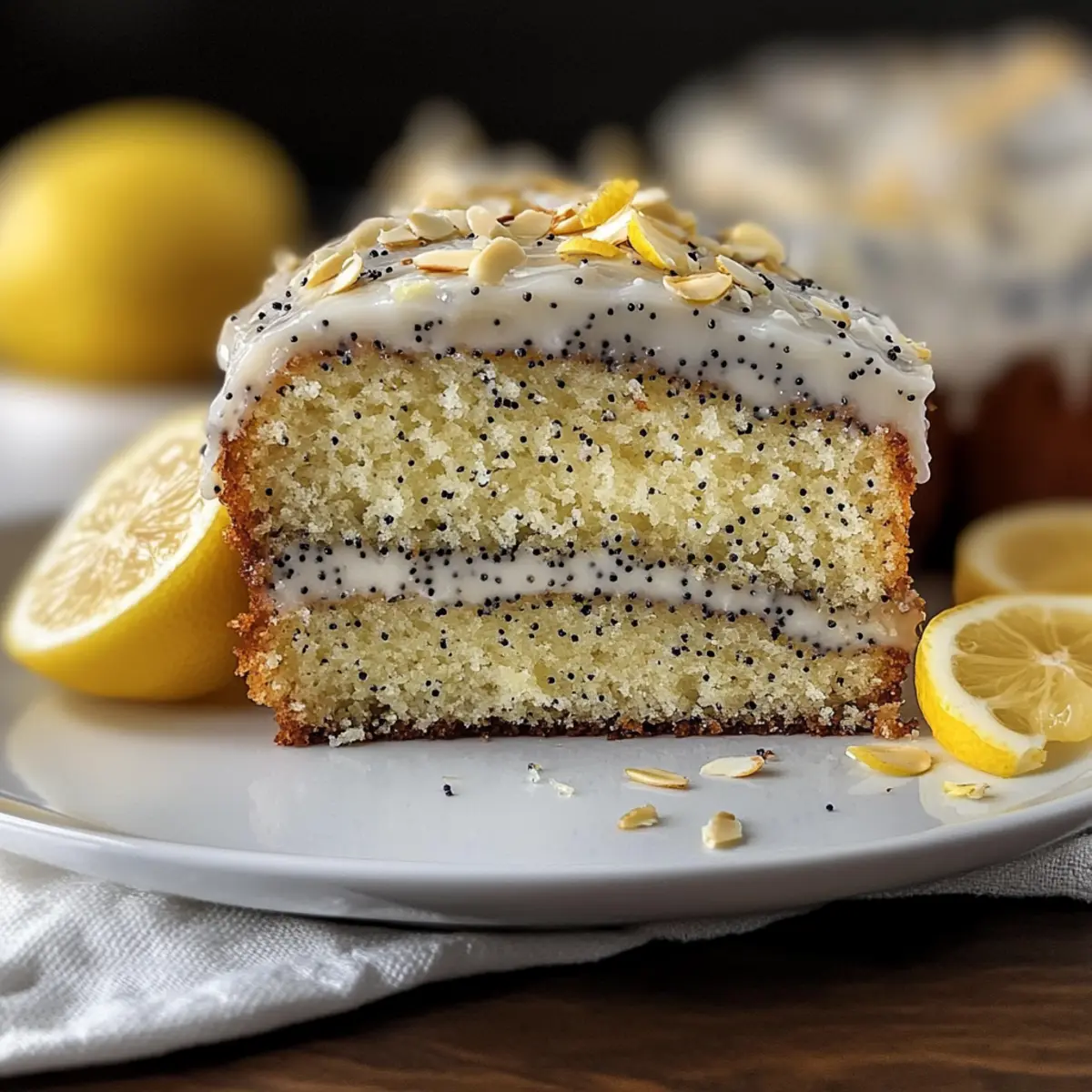 Zitronen Mohn Kuchen qbmagz