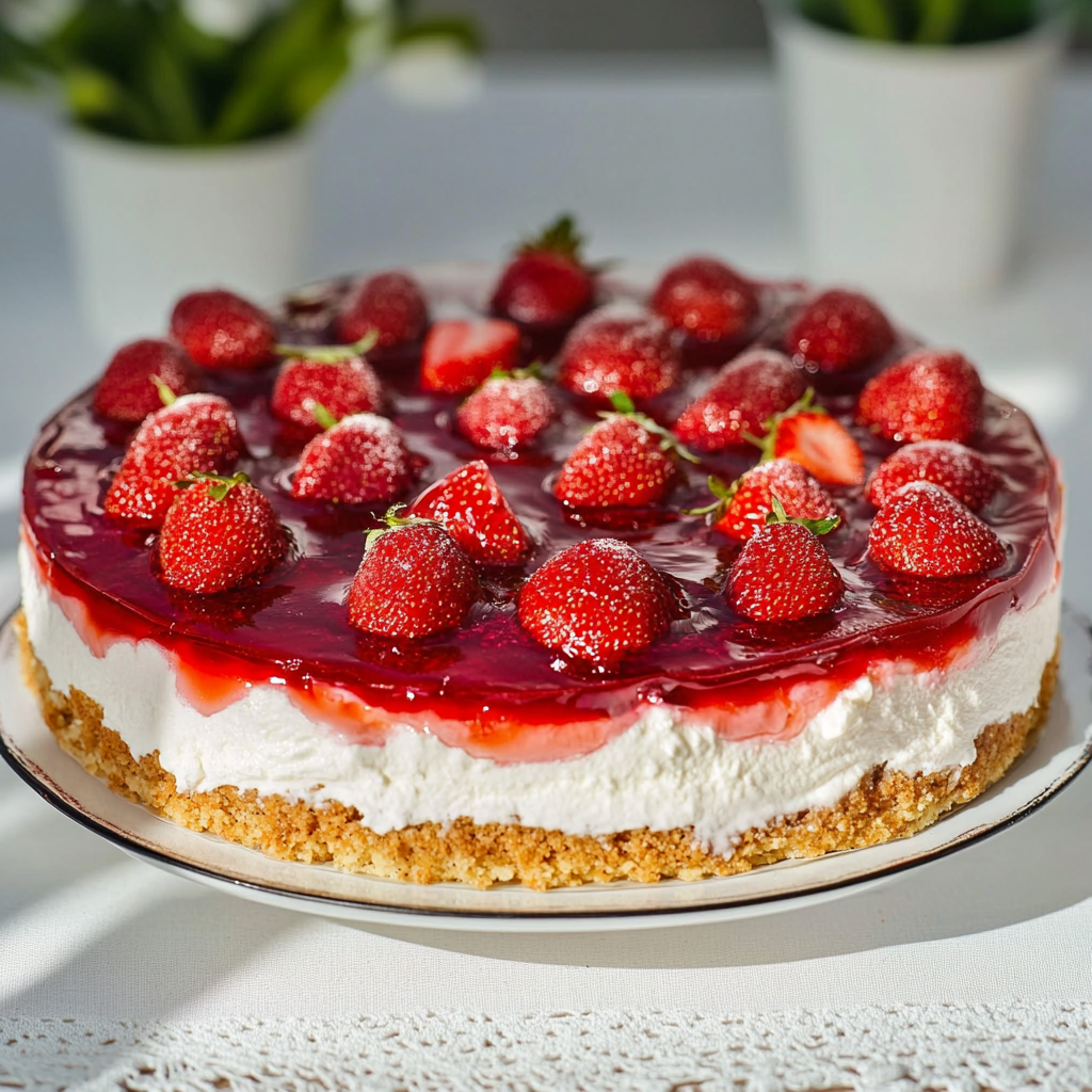Erdbeer Sahne Torte Rezept: Cremig & Perfekt