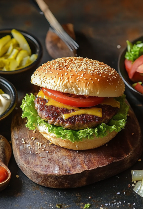 Perfekter Burger Rezept Anleitung für Zuhause