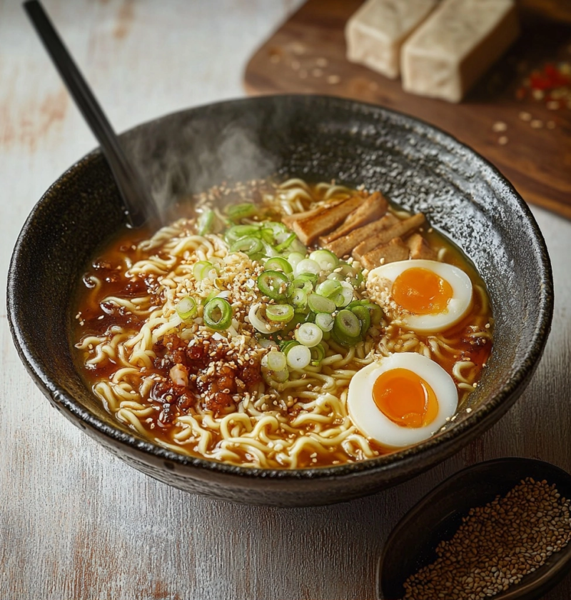 Einfaches Ramen Rezept für schnelle Mahlzeiten
