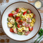 Nudelsalat mit Pesto für die perfekte Sommervariation